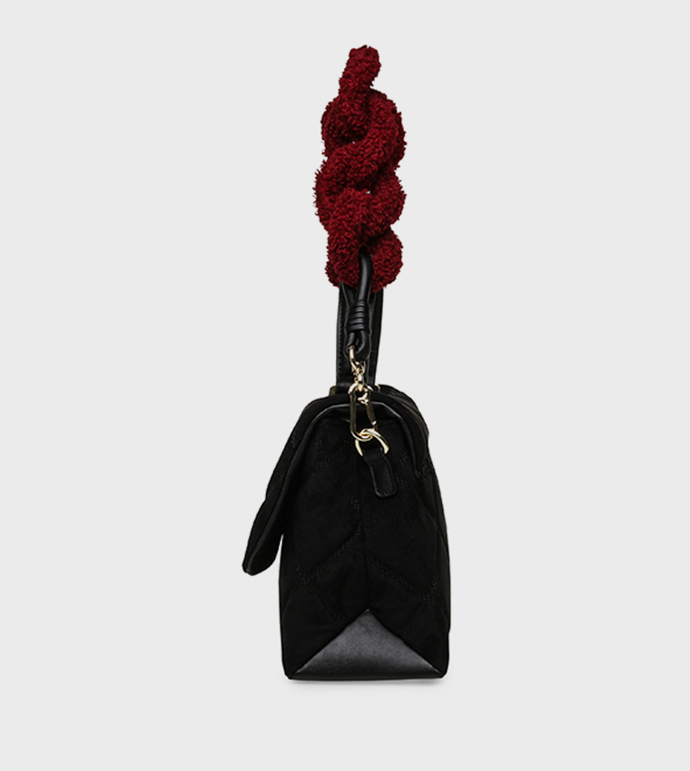 BMIKKI Puffer Logo Detail Top Handle Bag