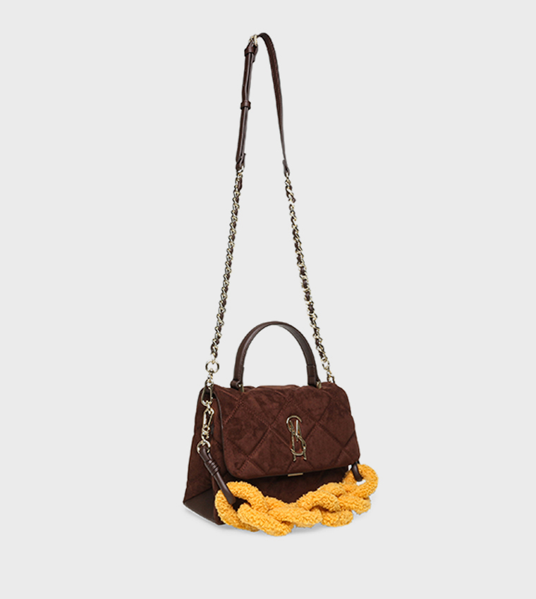 BMIKKI Puffer Logo Detail Top Handle Bag