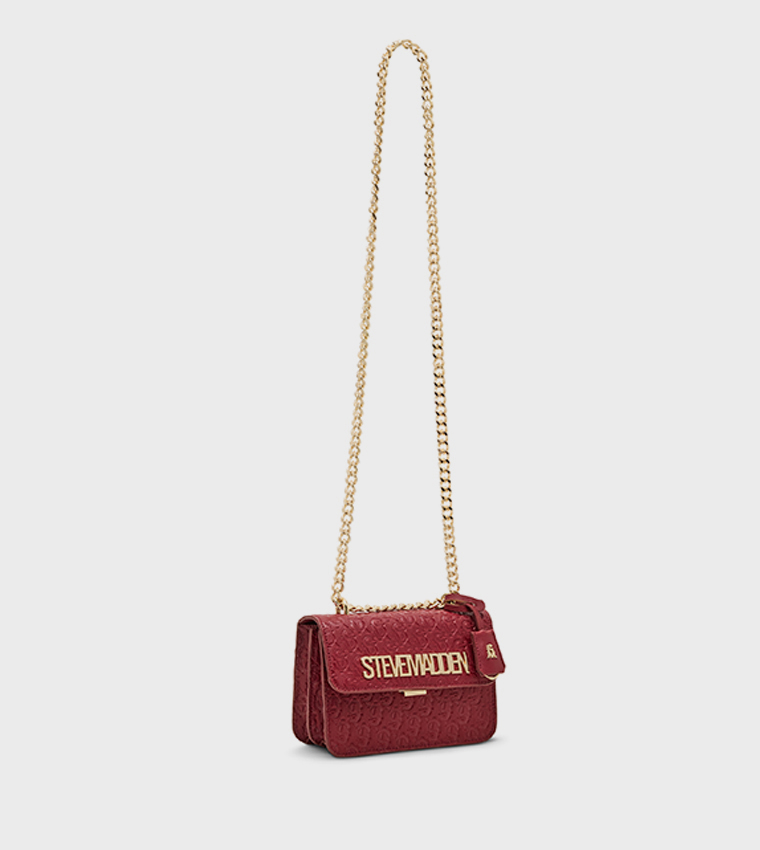 BCOAL-E Logo Detail Flap Crossbody Bag