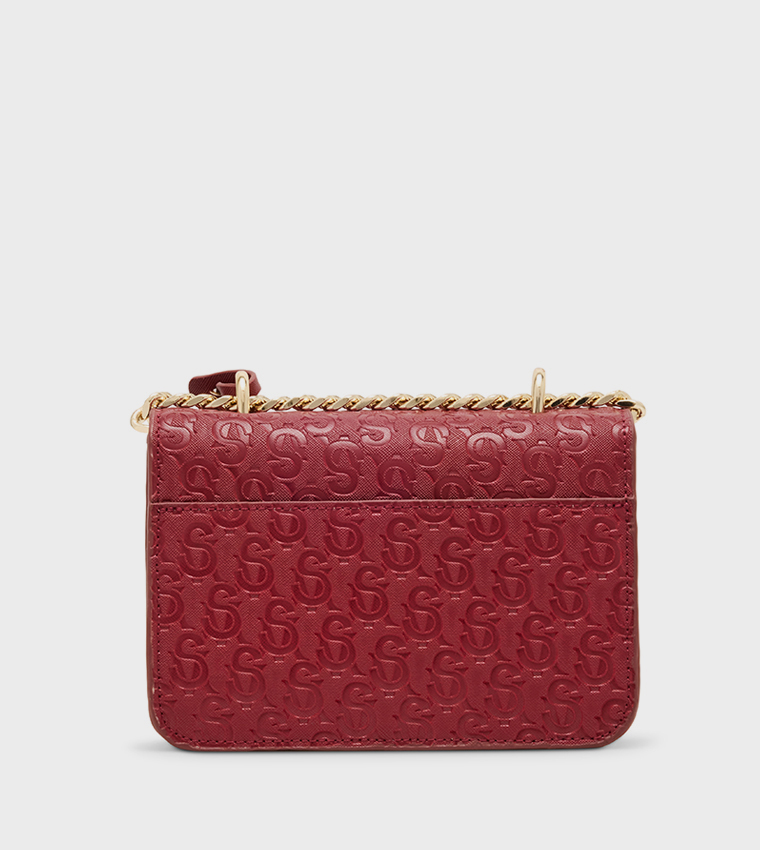 BCOAL-E Logo Detail Flap Crossbody Bag