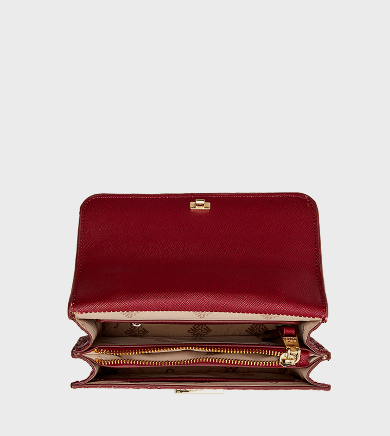 BCOAL-E Logo Detail Flap Crossbody Bag