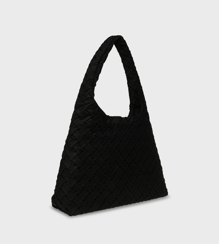BRHIANON Basket Weave Hobo Bag