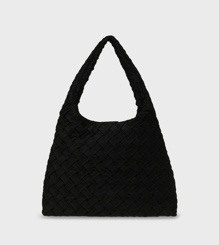 BRHIANON Basket Weave Hobo Bag