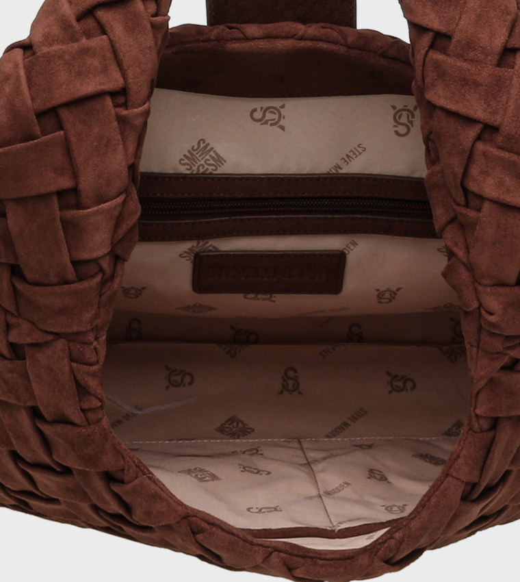 BRHIANON Basket Weave Hobo Bag