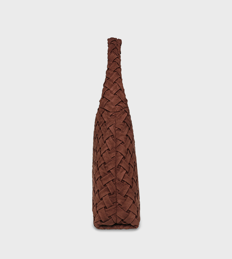 BRHIANON Basket Weave Hobo Bag