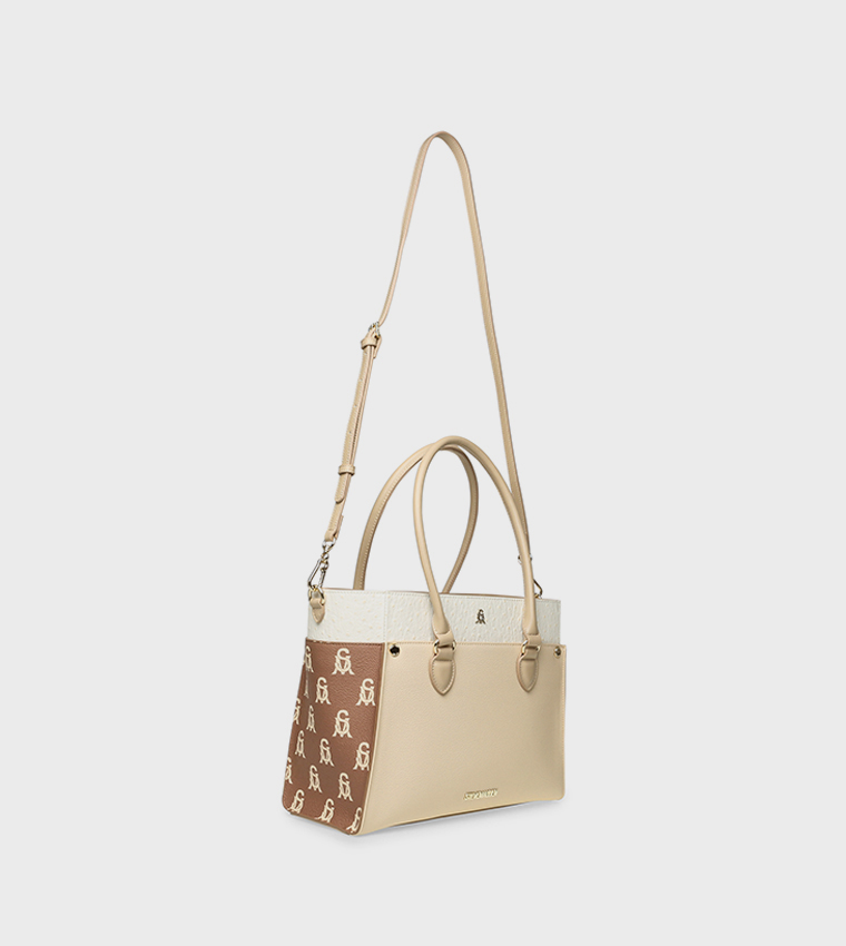 BMARIOSE Logo Detail Tote Bag