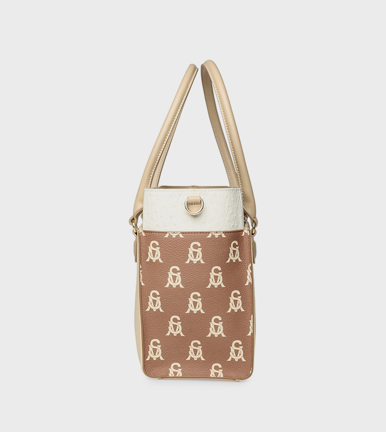 BMARIOSE Logo Detail Tote Bag