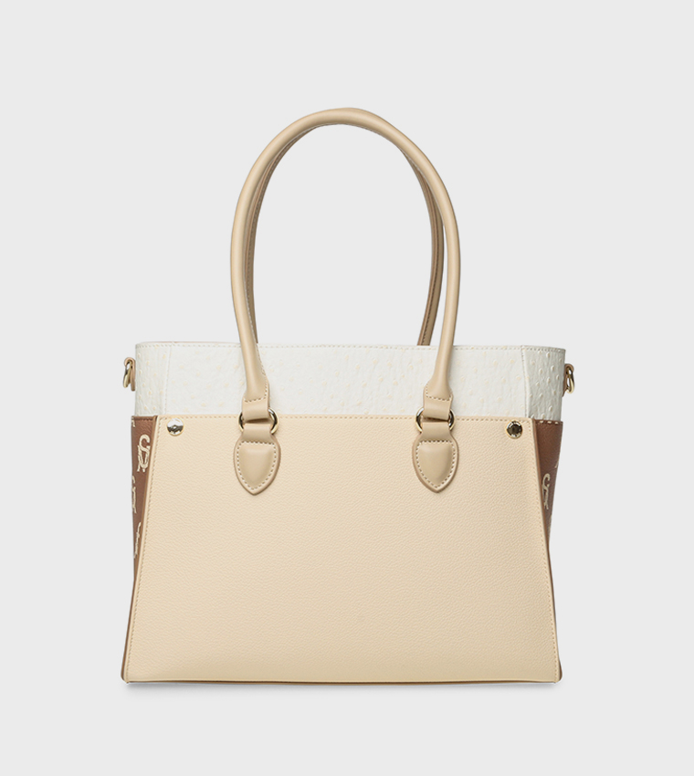 BMARIOSE Logo Detail Tote Bag