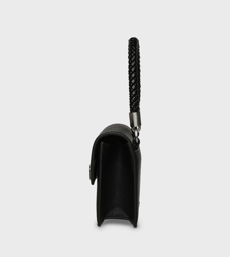BNESTA Textured Top Handle Bag