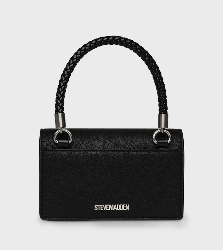 BNESTA Textured Top Handle Bag