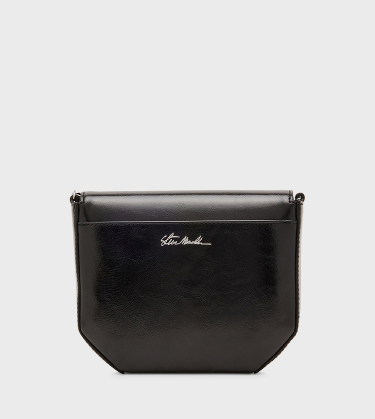 BSANDRY Logo Detail Flap Crossbody Bag