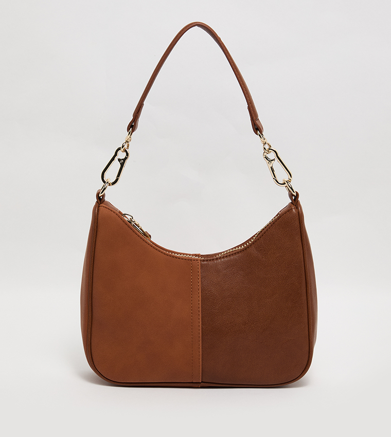 BSHI Color Block Shoulder Bag