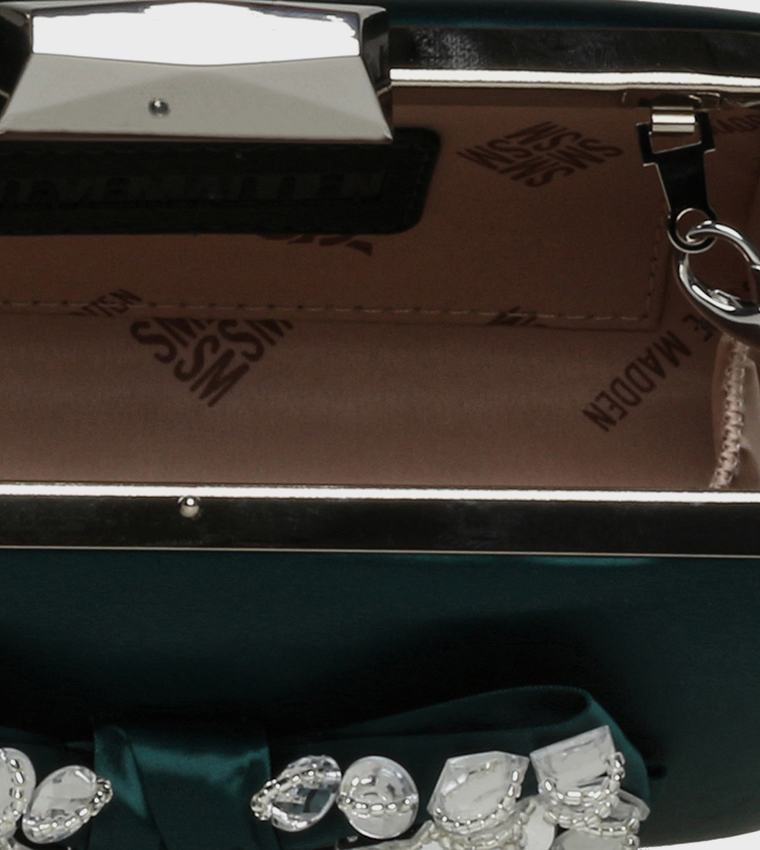 BSLOAN Embellished Bow Clutch