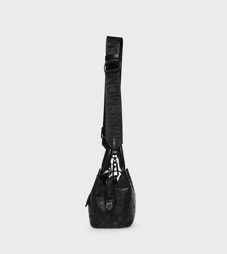 BTENOR-C Monogram Patterned Satchel Bag