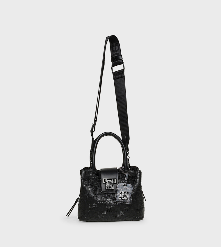 BTENOR-C Monogram Patterned Satchel Bag