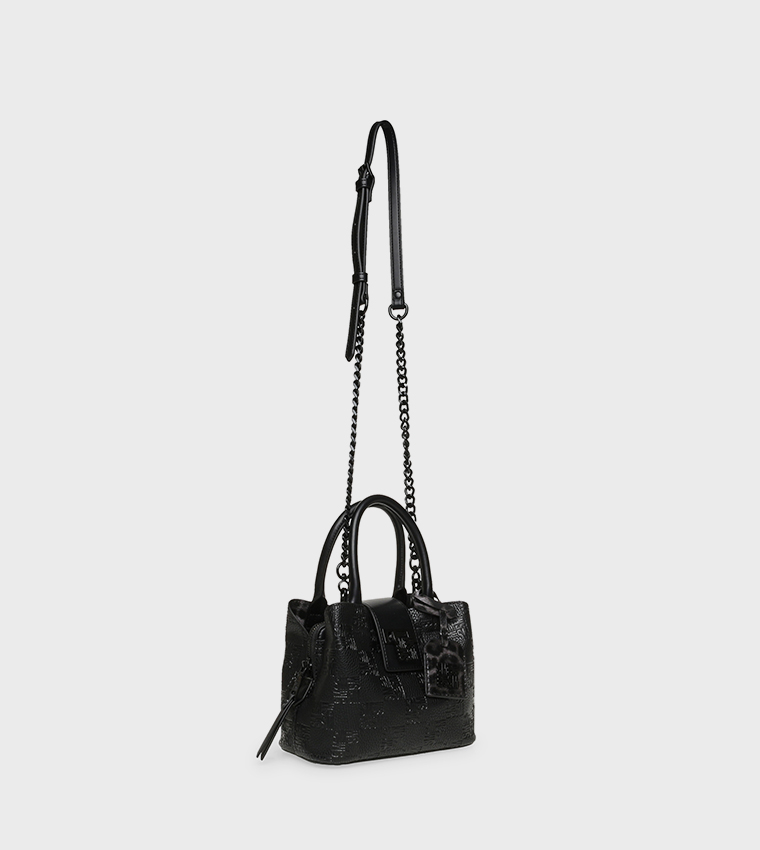 BTENOR-C Monogram Patterned Satchel Bag