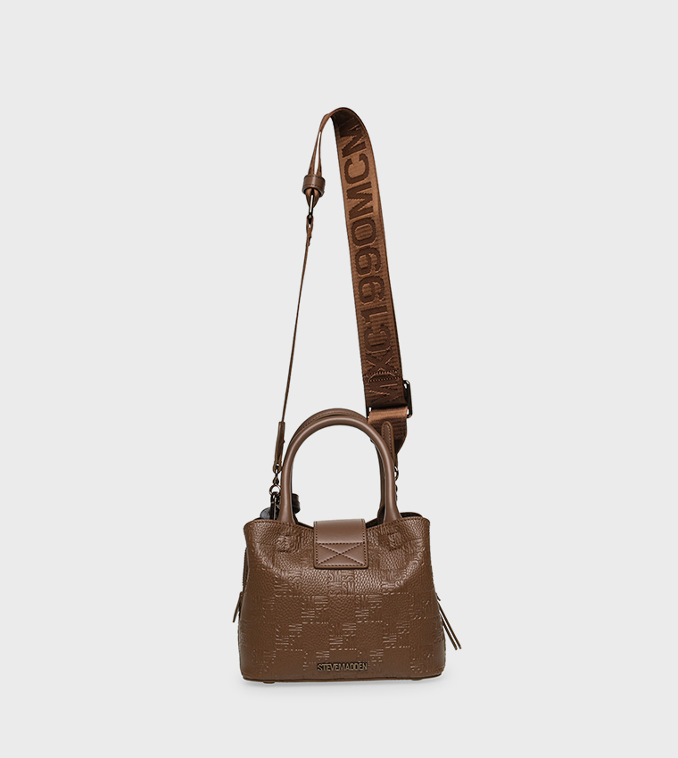 BTENOR-C Monogram Patterned Satchel Bag