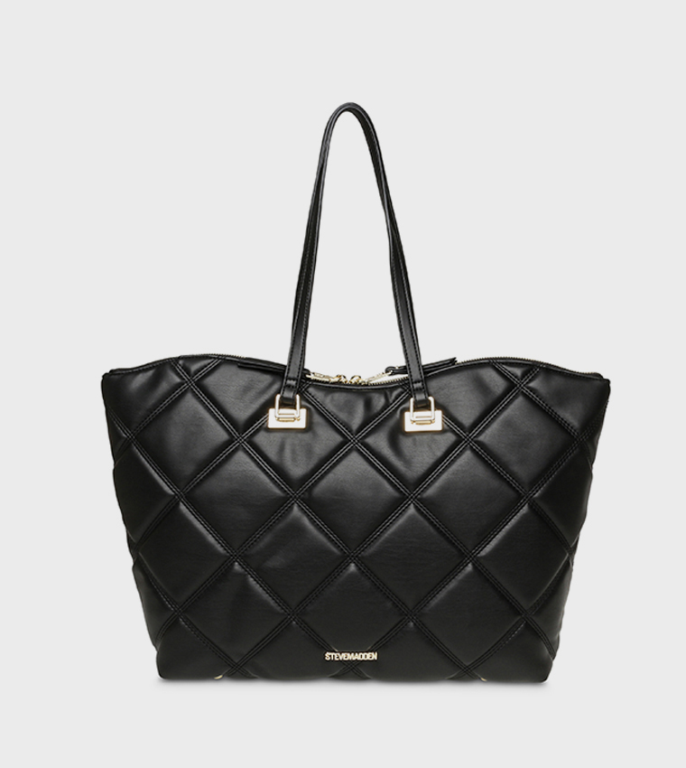 BVUSE Logo Detail Puffer Tote Bag
