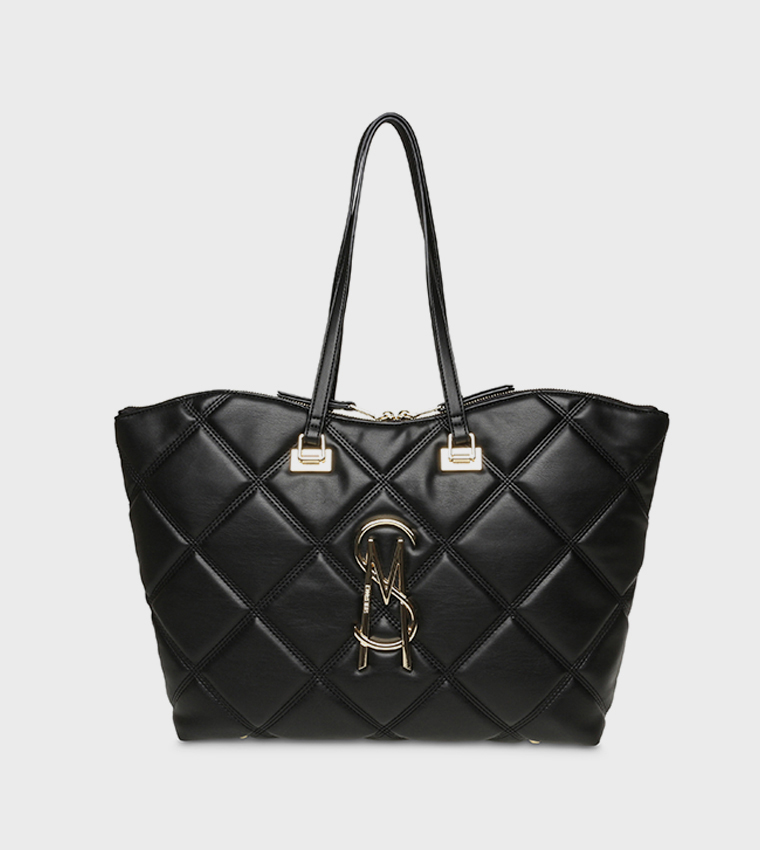 BVUSE Logo Detail Puffer Tote Bag