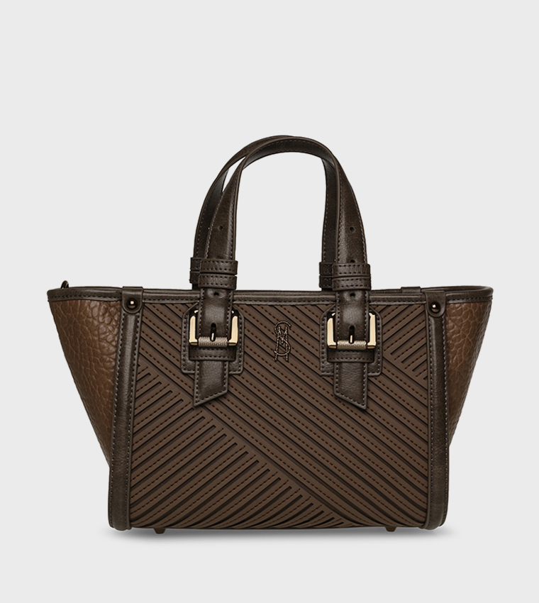 BMIRALDA Stitch Detail Tote Bag
