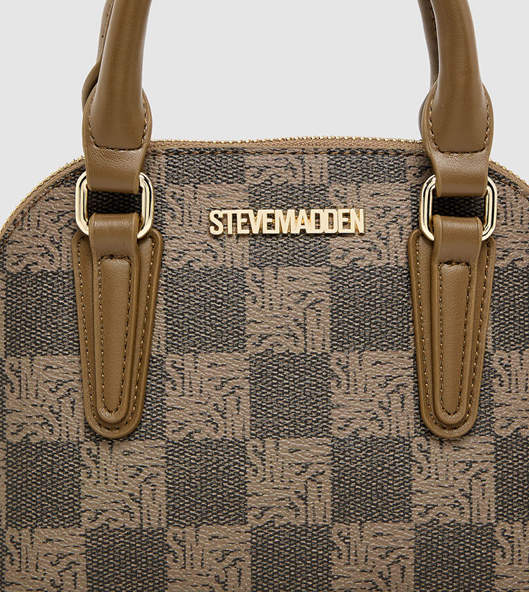 Monogram Patterned Handheld Bag