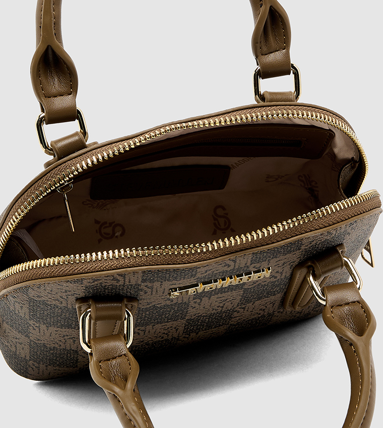 Monogram Patterned Handheld Bag