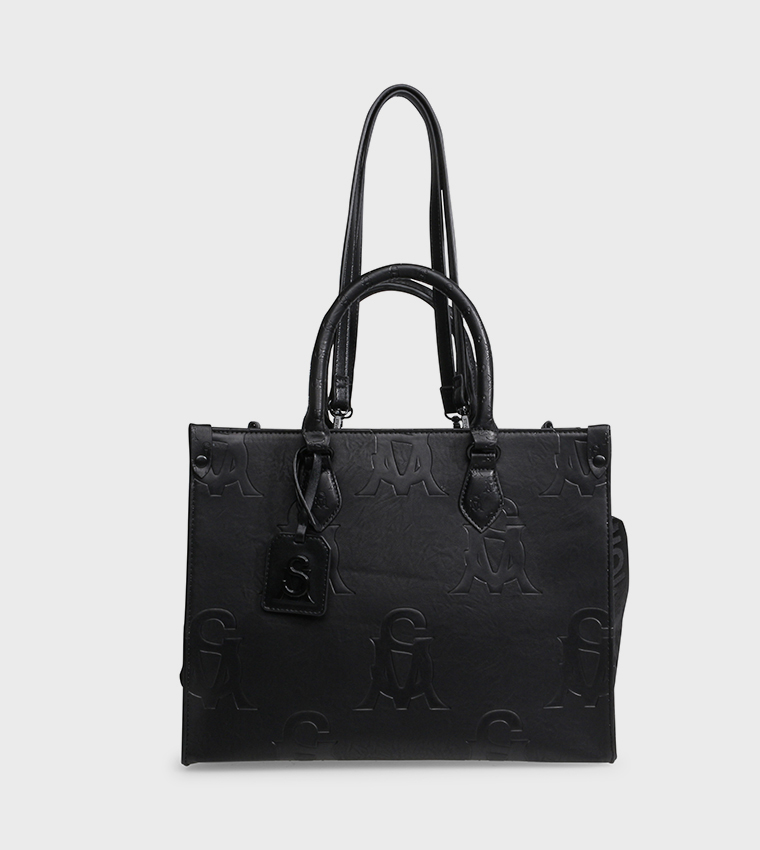 BSTILO-E Logo Detail Tote Bag
