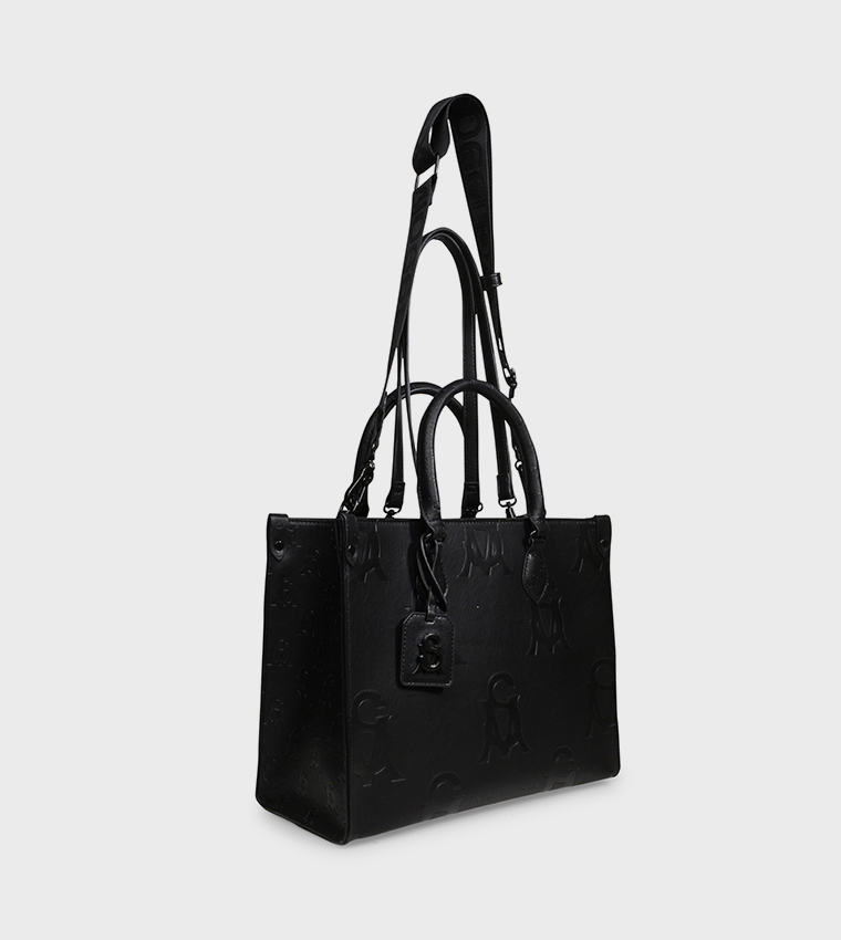 BSTILO-E Logo Detail Tote Bag