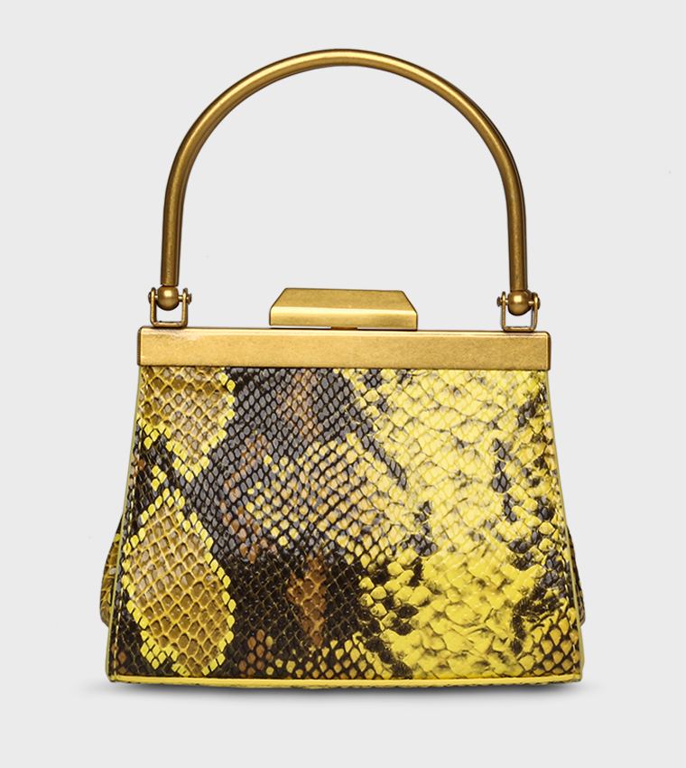 BELLO Snakeskin Mini Bag