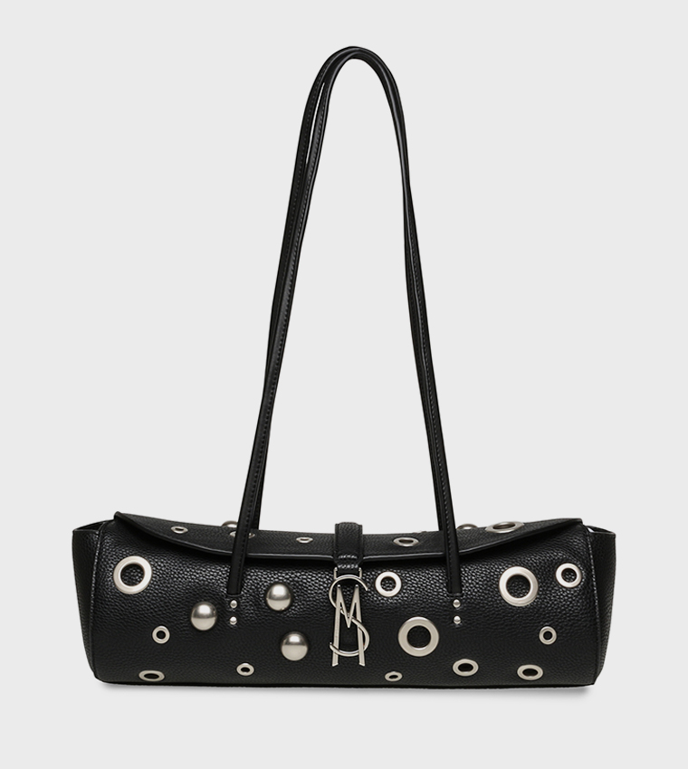Buy Steve Madden BRECK Embellished Shoulder Bag In Black