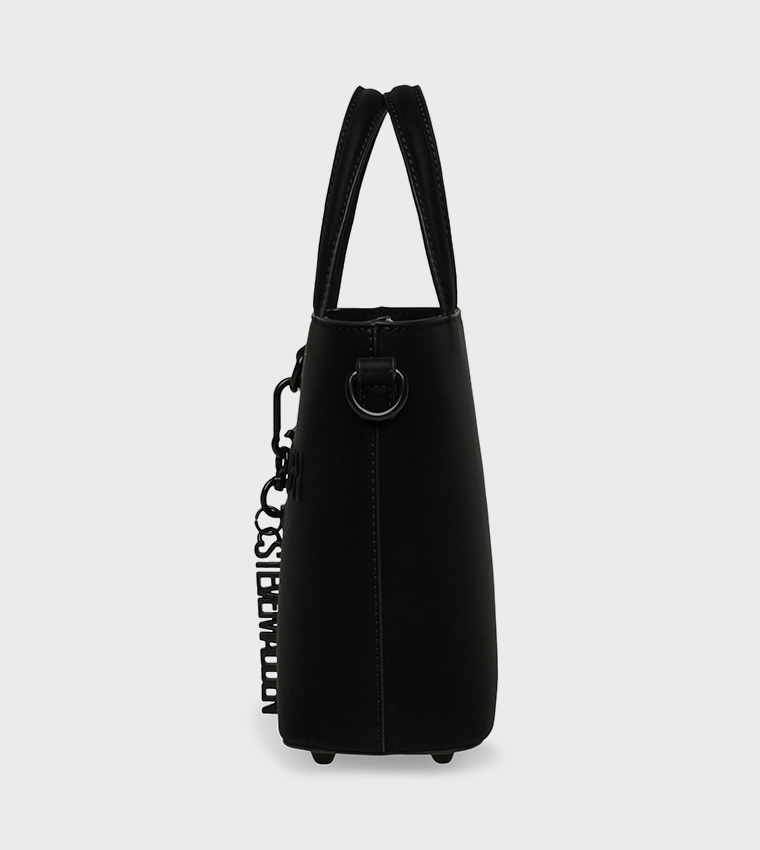 BRIGGY Logo Embossed Bucket Bag