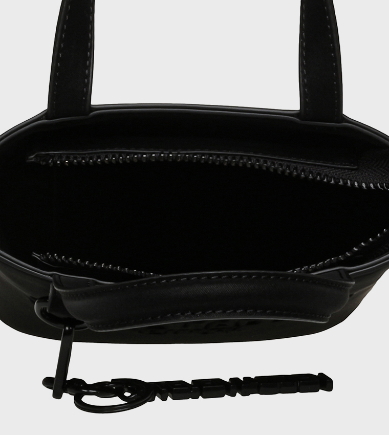 BRIGGY Logo Embossed Bucket Bag
