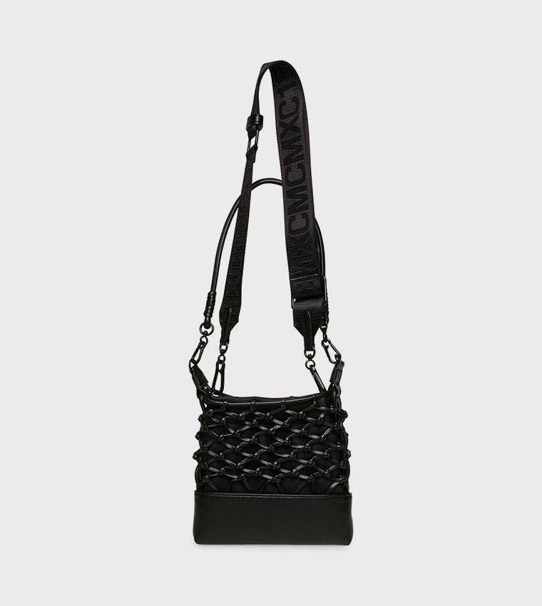BARDA Textured Shoulder Bag