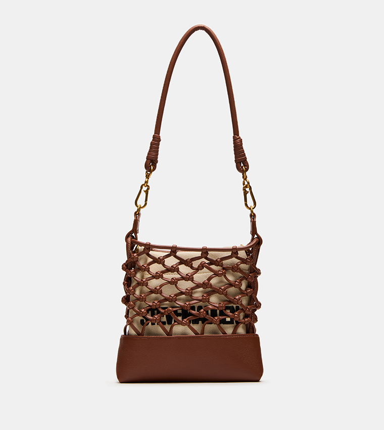 BARDA Braided Shoulder Bag