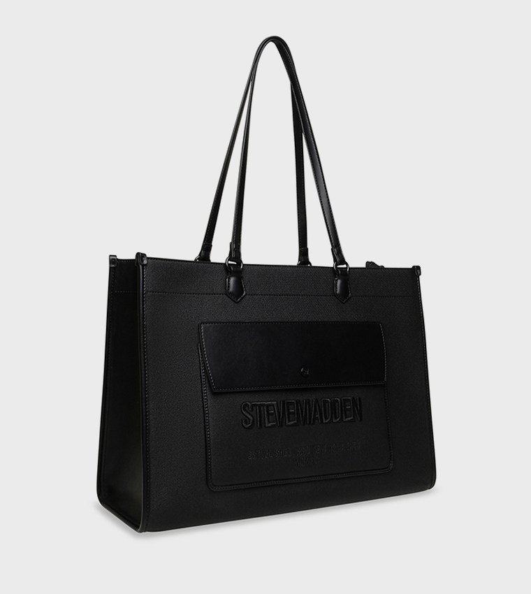 BENCE Logo Embroidered Tote Bag
