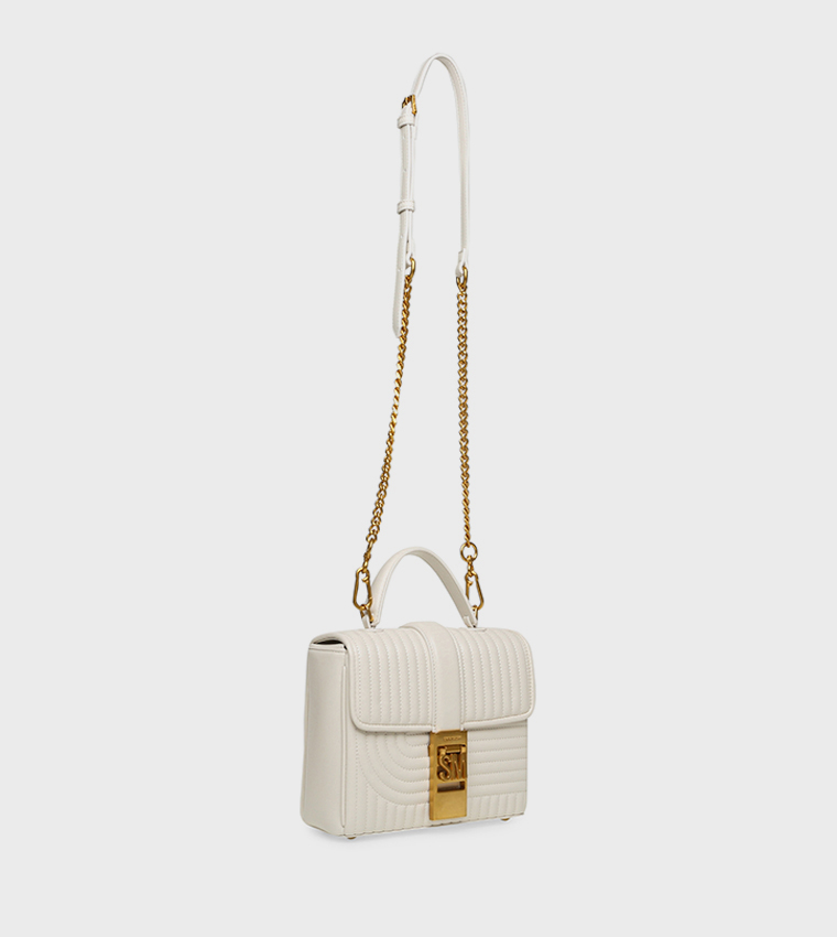 BKHY Quilted Top Handle Bag