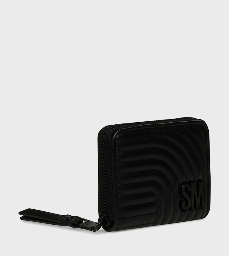 BKO Quilted Zip-Around Wallet