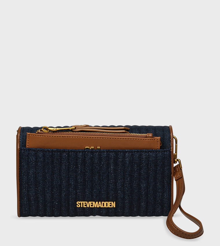 BTIN-N Quilted Flap Long Wallet