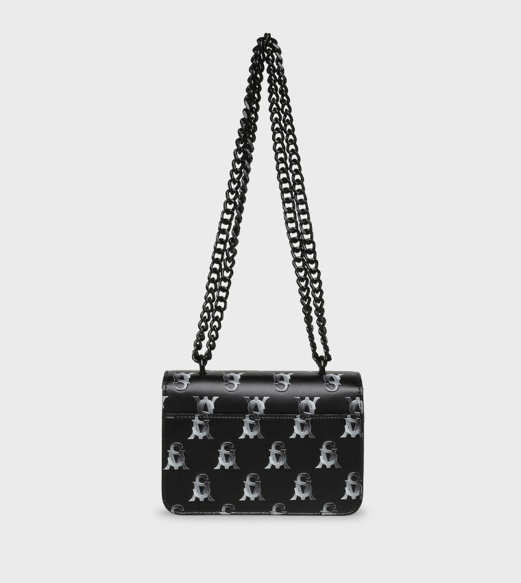 BNEAL Debossed Crossbody Bag