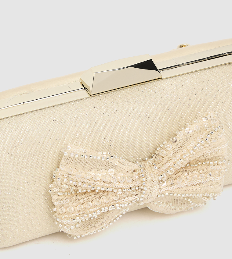 BBOWIES Embellished Clutch