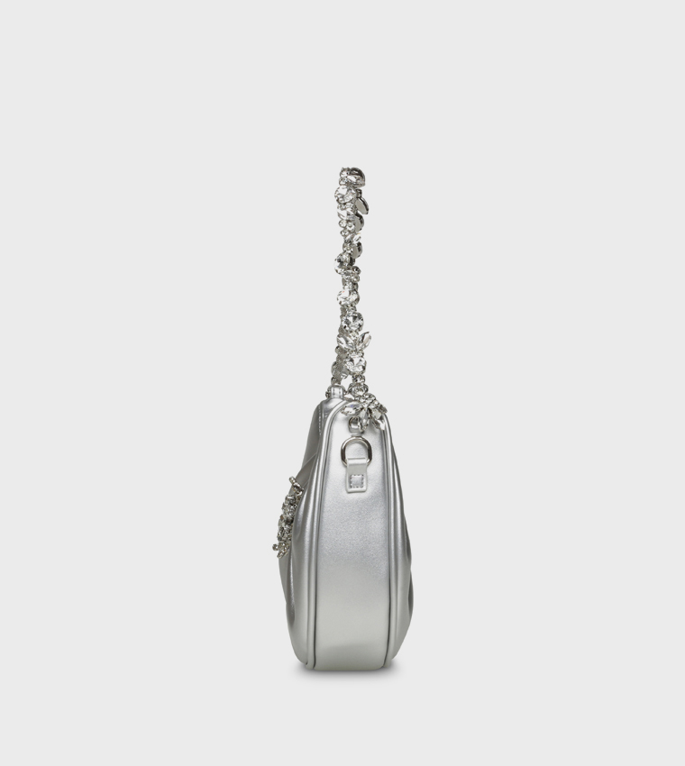 BSAFFY Embellished Hobo Bag
