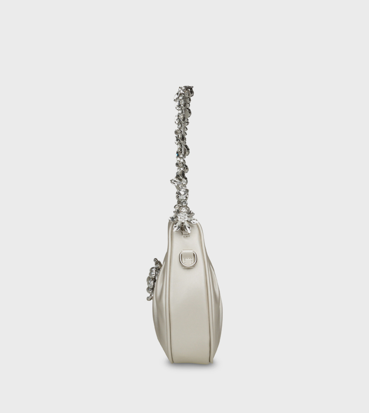 BSAFFY Embellished Hobo Bag