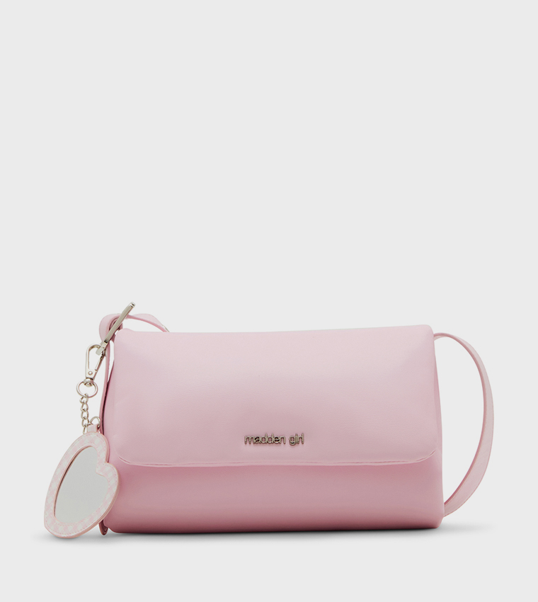 ACASSIE Logo Detail Flap Crossbody Bag