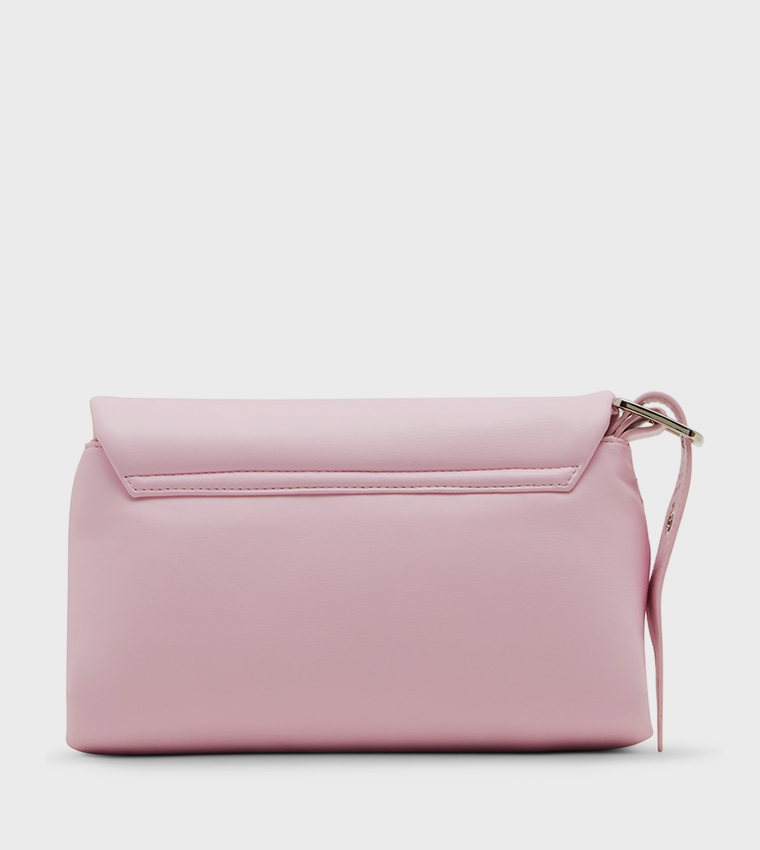 ACASSIE Logo Detail Flap Crossbody Bag