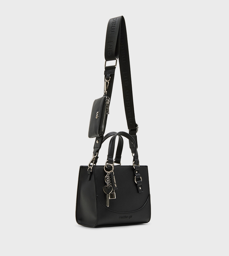 AMAREN Textured Tote Bag Set