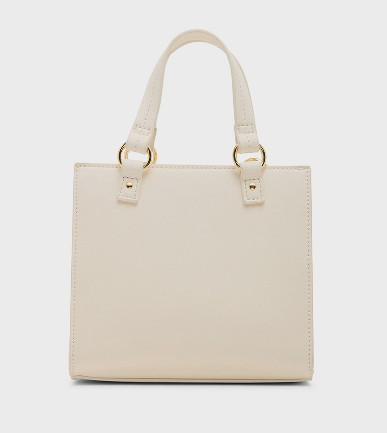 AMAREN Textured Tote Bag Set