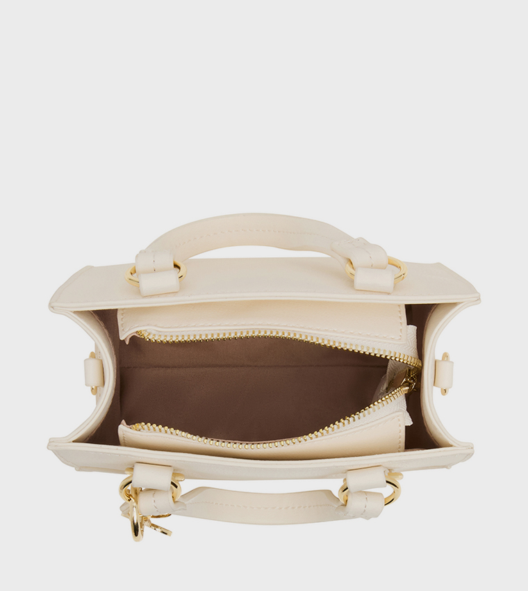 AMAREN Textured Tote Bag Set