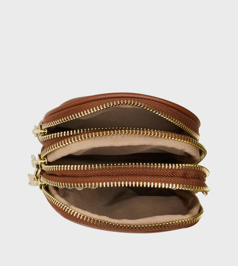 MGDANI-P Textured Phone Crossbody Bag