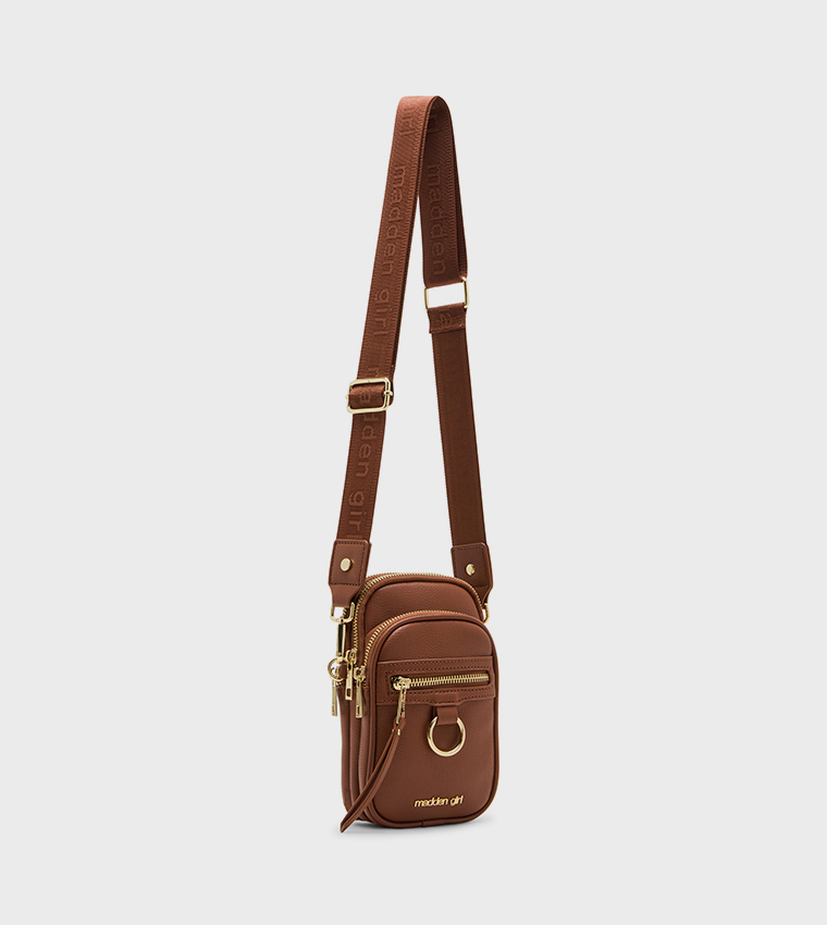 MGDANI-P Textured Phone Crossbody Bag