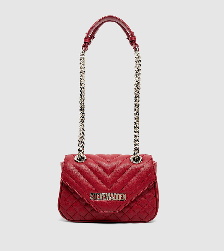 Quilted Flap Shoulder Bag